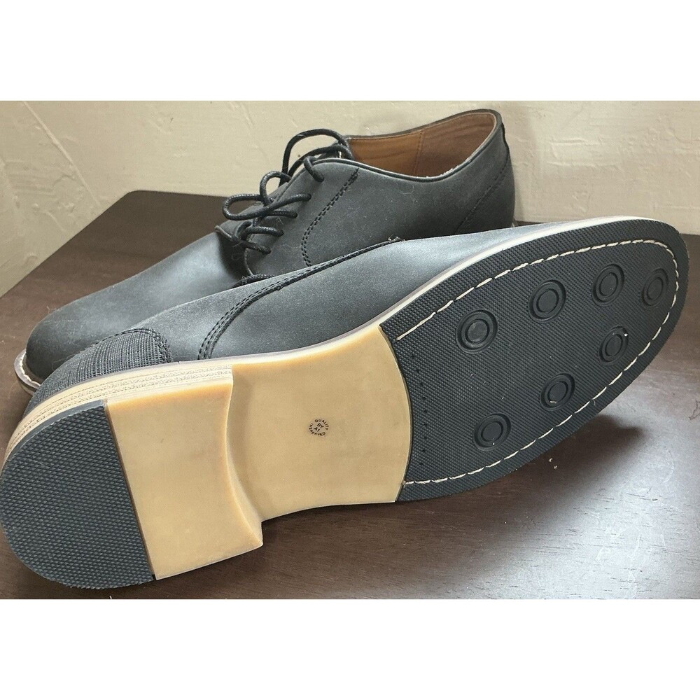 J. Ferrar "Farlow" Men's Black Oxford Shoes Size 10M - Picture 2 of 2